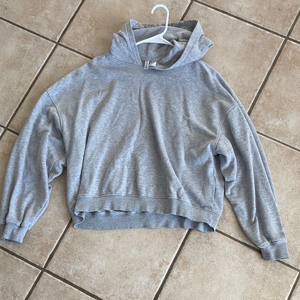 Gray Women's Hoodie Sweater H&M